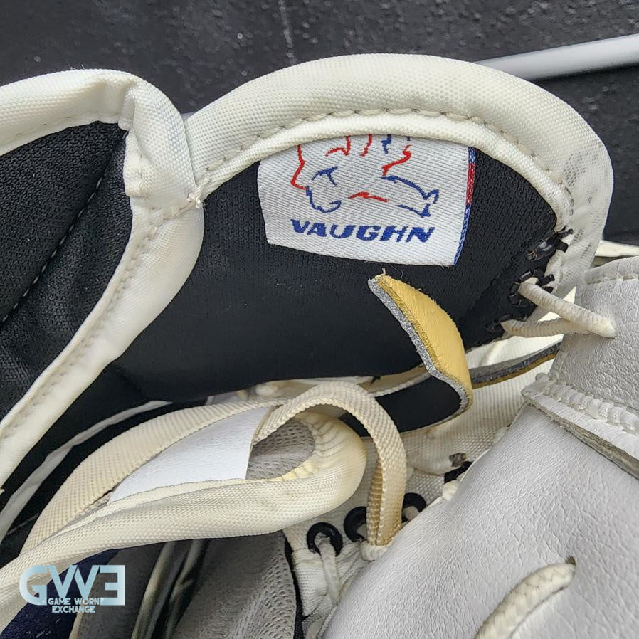 Ryan Miller Game Worn Used Goalie Glove and Blocker 2013-14 Buffalo Sabres and St. Louis Blues AS-02959 - SOLD