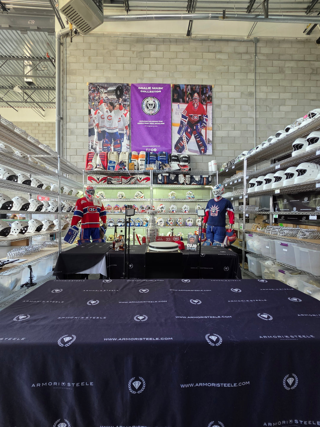 Goalie Mask Collector Montreal HQ: The Largest Collector Goalie Mask Operation in North America