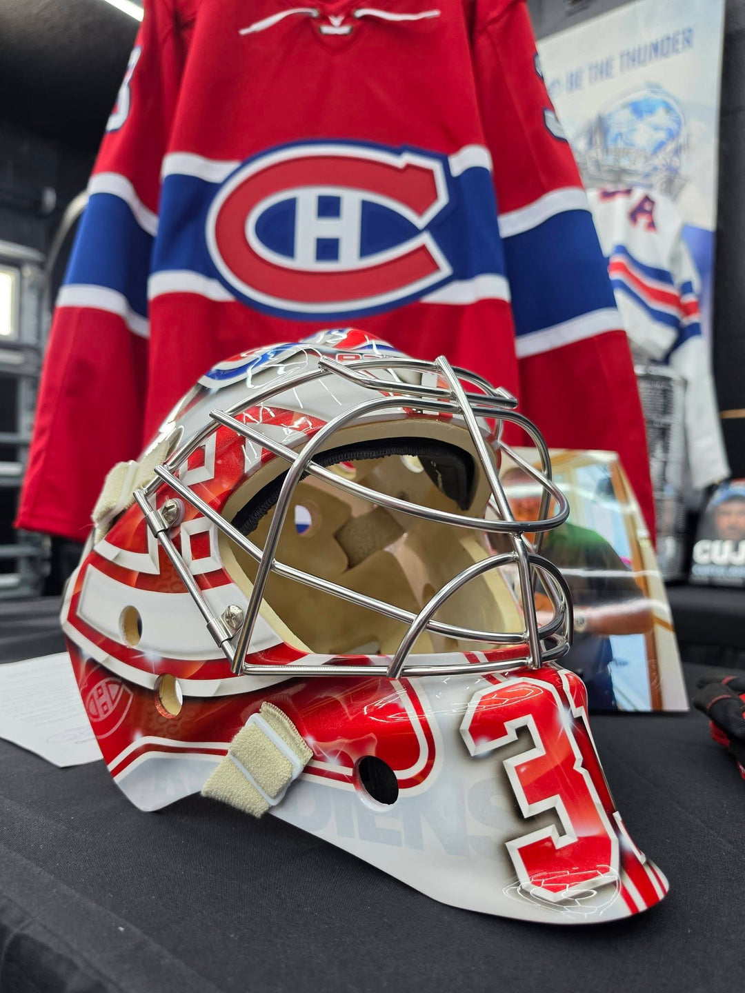 The Rarest CAREY PRICE WORN Goalie Mask on the Market Currently