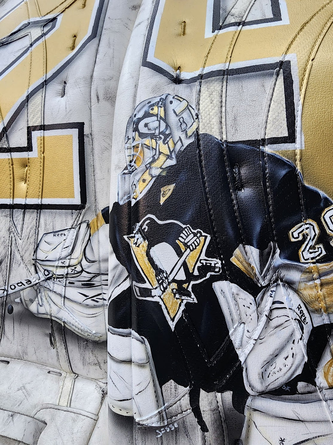Unboxing Video: Marc-Andre Fleury Game Used Goalie Pads