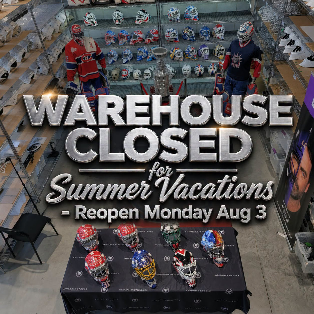 Our Montreal HQ Warehouse will be CLOSED starting tomorrow until Monday August 3