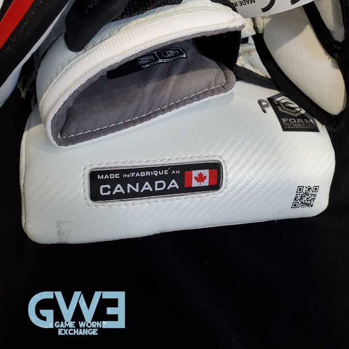 Craig Anderson Goalie Glove and Blocker 2015-2016 Ottawa Senators