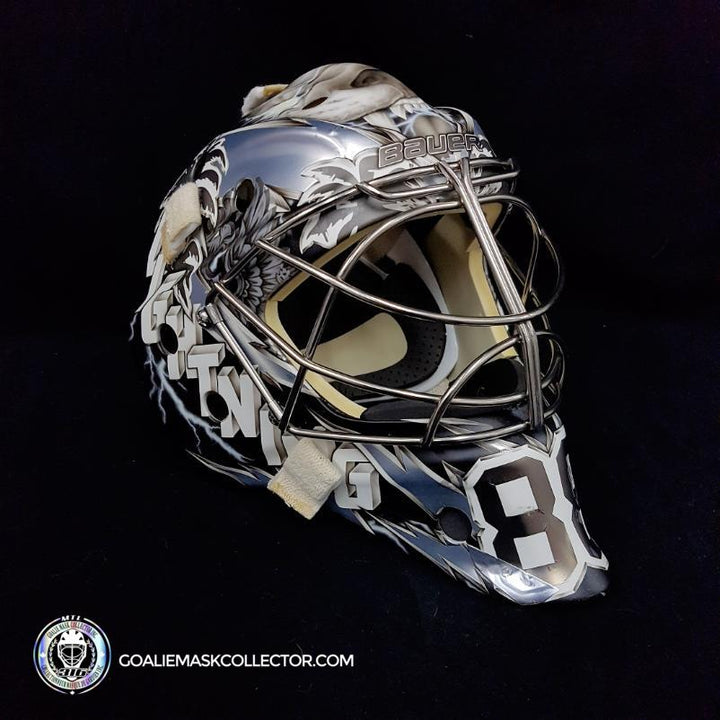 Andrei Vasilevskiy Game Worn Goalie Mask Tampa Bay Lightning 2019 Black Jersey Edition Year-SOLD