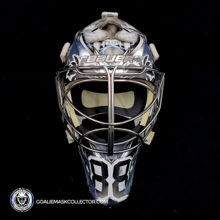 Andrei Vasilevskiy Game Worn Goalie Mask Tampa Bay Lightning 2019 Black Jersey Edition Year-SOLD