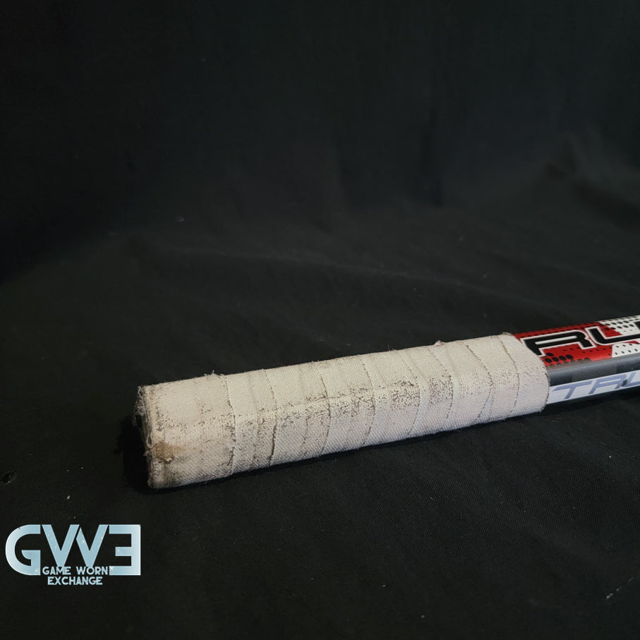 Ann-Renee Desbiens Game Used Goalie Stick 2024 Team Canada World Championship Gold Medal Winning Signed and Inscribed AS-03308