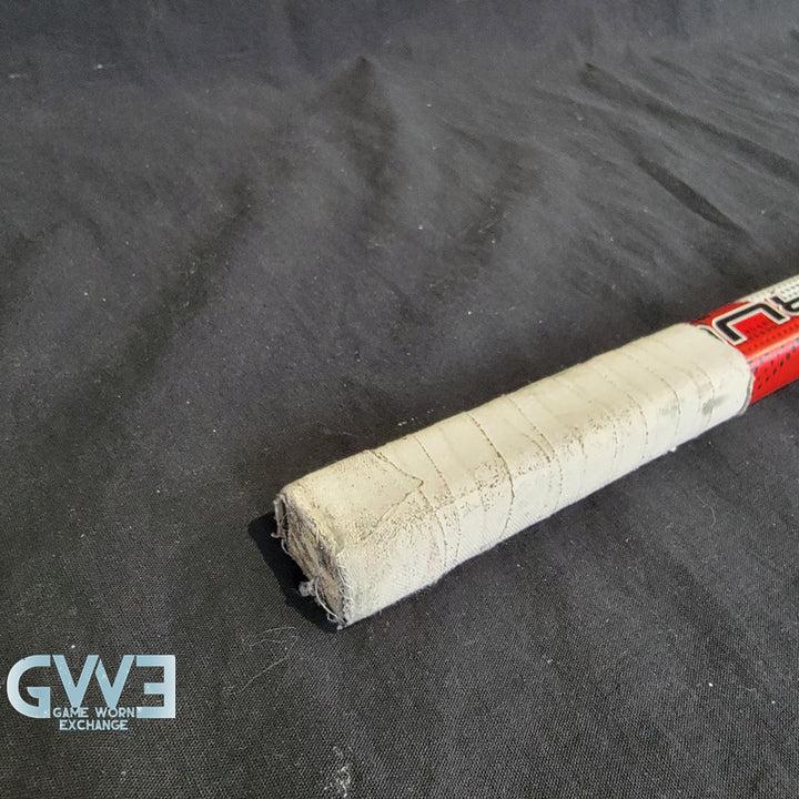 Ann-Renee Desbiens Game Used Goalie Stick 2024 Team Canada World Championship Gold Medal Winning Signed and Inscribed AS-03308