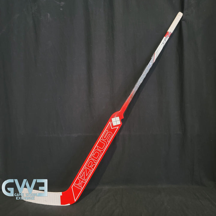 Ann-Renee Desbiens Game Used Goalie Stick 2024 Team Canada World Championship Gold Medal Winning Signed and Inscribed AS-03309