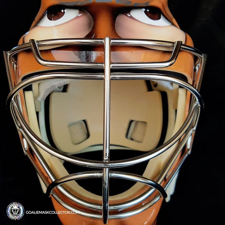 Carey Price Signed Goalie Mask 2011 Heritage Classic Montreal Canadiens Game Ready Limited Edition Goalie Mask #20/31 by Artist David Arrigo Painted on Bauer Shell-SOLD