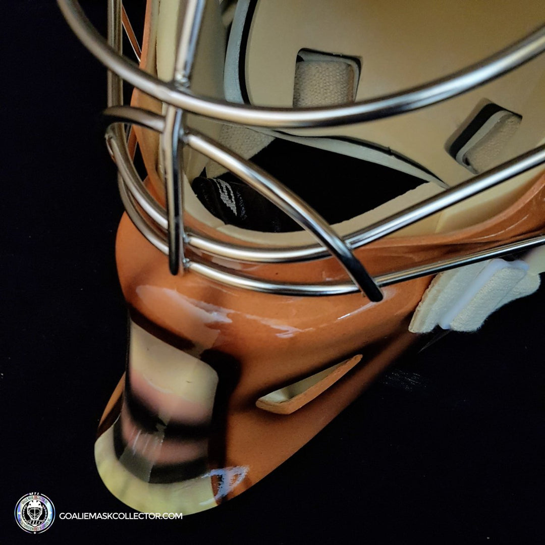 Carey Price Signed Goalie Mask 2011 Heritage Classic Montreal Canadiens Game Ready Limited Edition Goalie Mask #20/31 by Artist David Arrigo Painted on Bauer Shell-SOLD