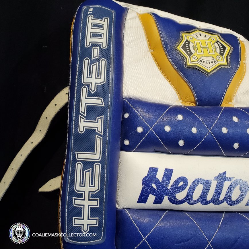 Dominik Hasek Game Worn Used Goalie Pads 1995 Buffalo Sabres Photo-Matched AS-02929 - SOLD
