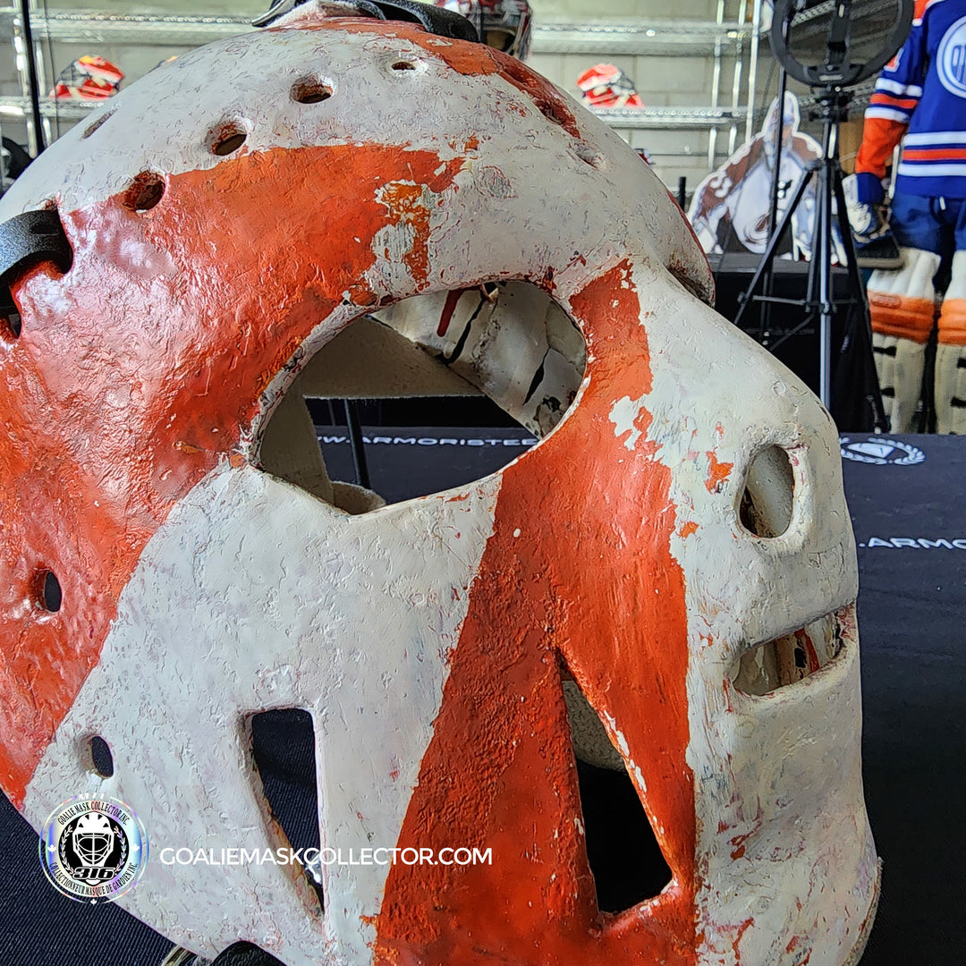 Doug Favell Goalie Mask Game Worn Used 1970 Philadelphia Flyers 1st Ev – Game Worn Exchange Doug Favell Goalie Mask Game Worn Used 1970 Philadelphia Flyers 1st Ev – Game Worn Exchange