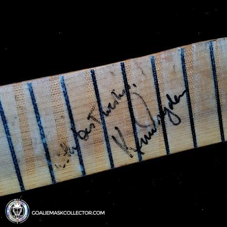 Ken Dryden Signed Sherwood PMP Game Ready Stick Autographed Montreal Canadiens AS-01956 - SOLD