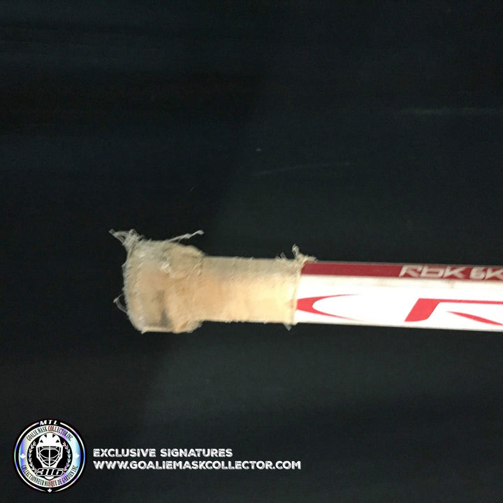 Ed Belfour Game Used Stick Signed RBK Reebok The 1999 Stanley Cup Champions Dallas Stars Inscribed "Jamie Great To Have Won The Cup With You" AS-01198 - SOLD