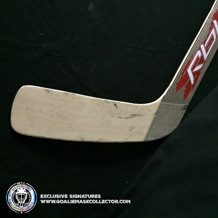 Ed Belfour Game Used Stick Signed RBK Reebok The 1999 Stanley Cup Champions Dallas Stars Inscribed "Jamie Great To Have Won The Cup With You" AS-01198 - SOLD