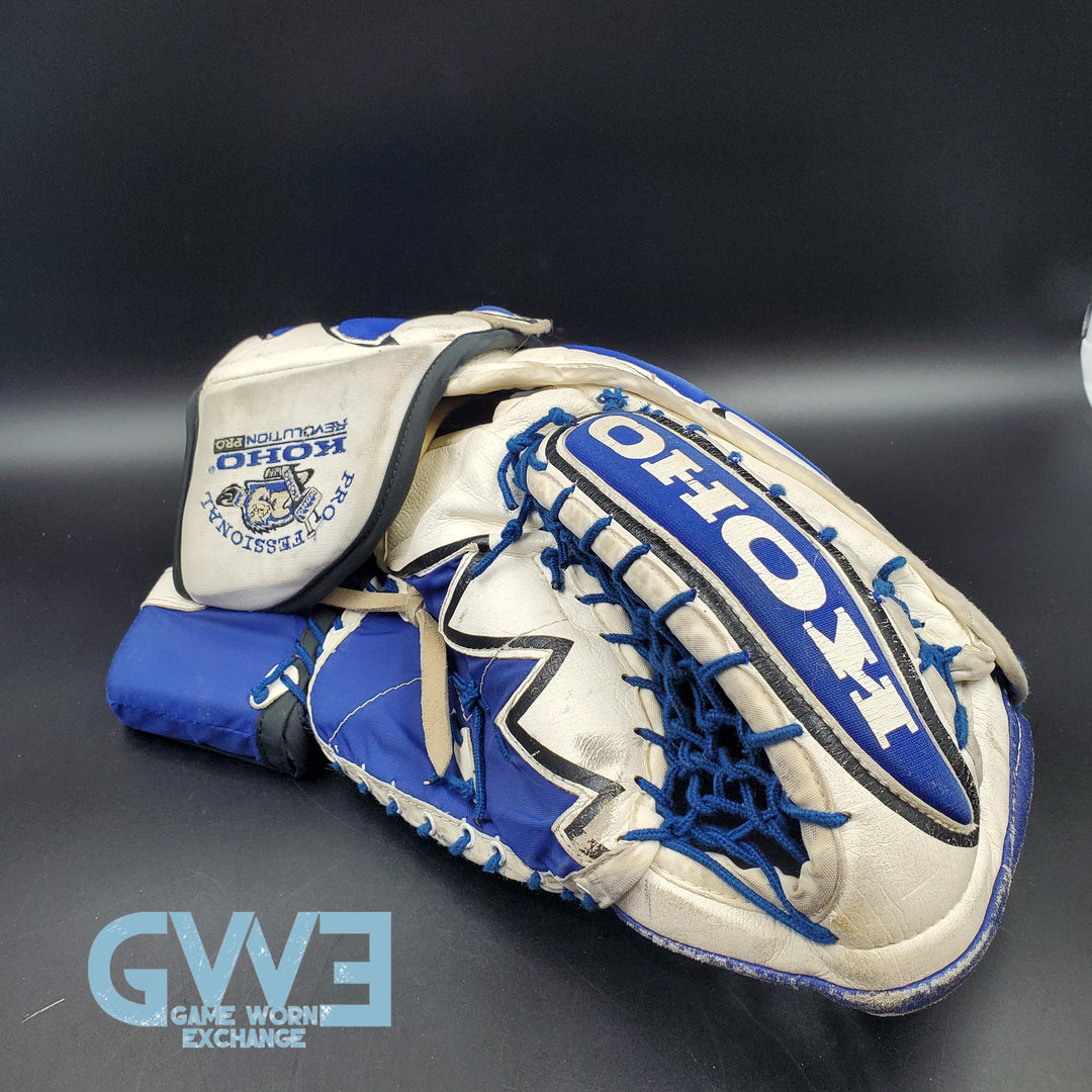 Felix Potvin Signed Game Worn  Gloves 1995-1996 Toronto Maple Leafs AS-03074 - SOLD