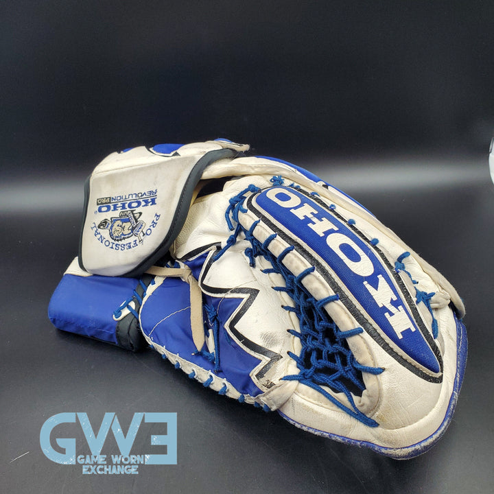 Felix Potvin Signed Game Worn  Gloves 1995-1996 Toronto Maple Leafs AS-03074 - SOLD