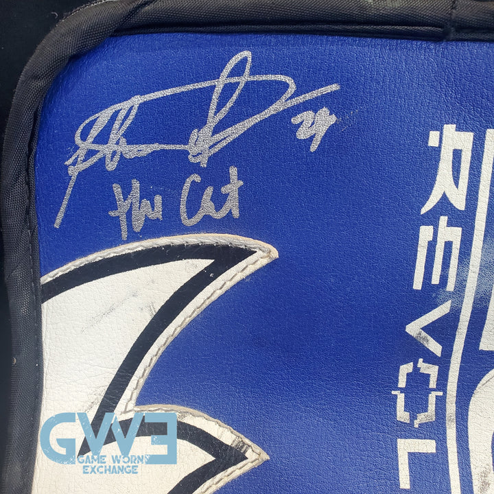Felix Potvin Signed Game Worn  Gloves 1995-1996 Toronto Maple Leafs AS-03074 - SOLD