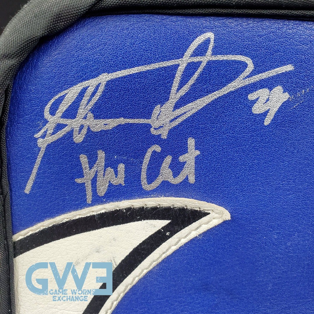 Felix Potvin Signed Game Worn  Gloves 1995-1996 Toronto Maple Leafs AS-03074 - SOLD