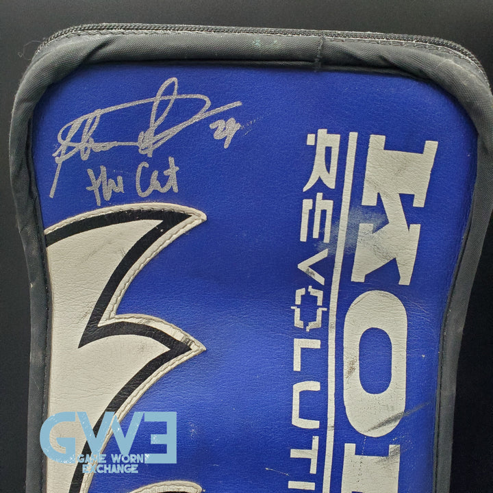 Felix Potvin Signed Game Worn  Gloves 1995-1996 Toronto Maple Leafs AS-03074 - SOLD
