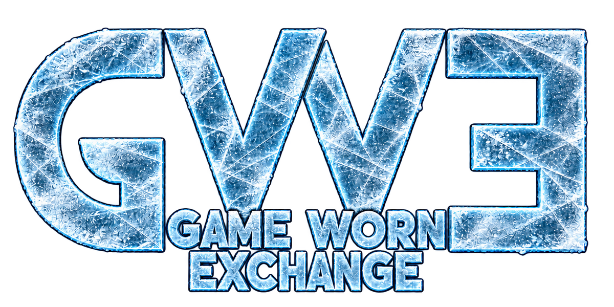 Game Worn Exchange ice logo