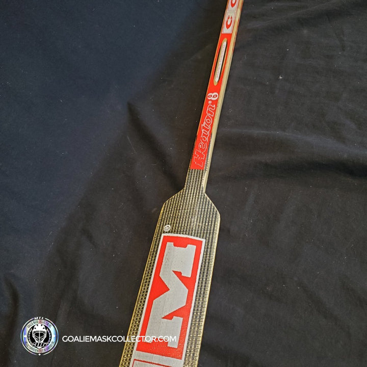 Martin Brodeur Goalie Stick 2001 Stanley Cup Finals Game 4 New Jersey Devils vs Colorado Avalanche AS-02998
