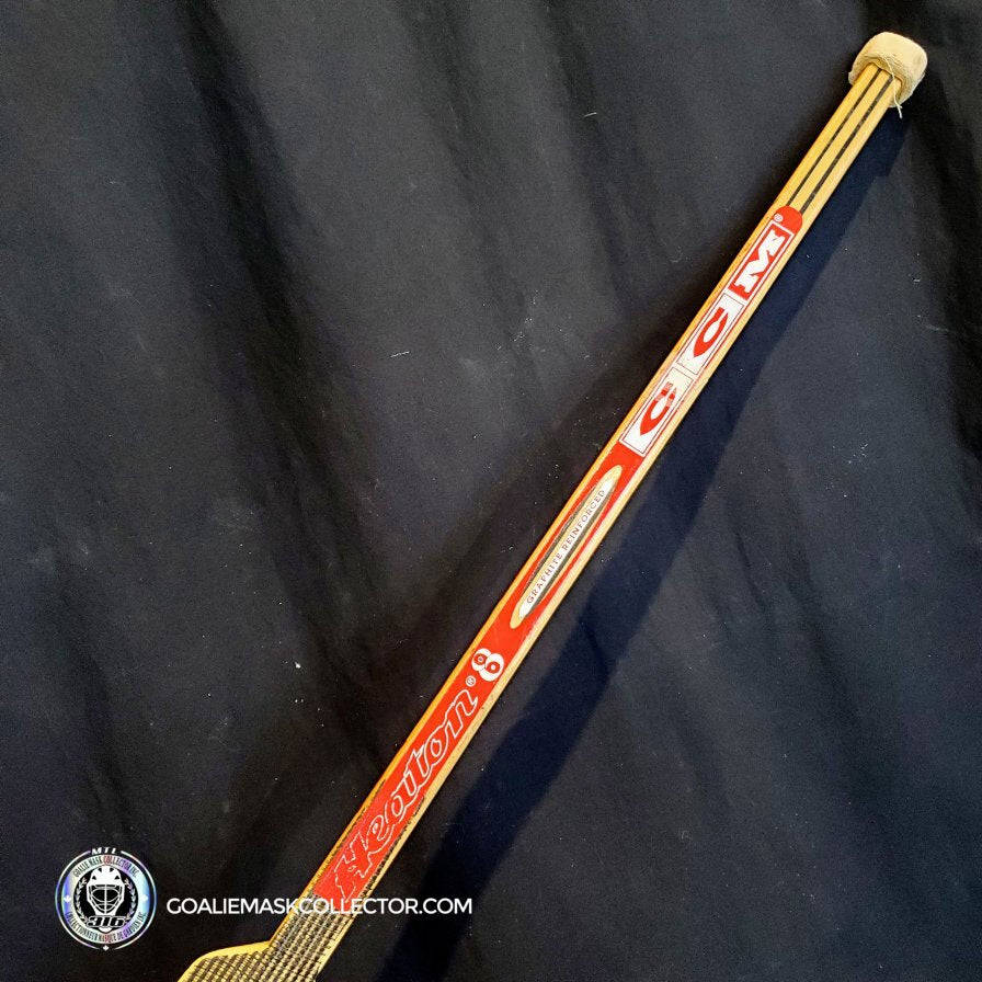 Martin Brodeur Goalie Stick 2001 Stanley Cup Finals Game 4 New Jersey Devils vs Colorado Avalanche AS-02998