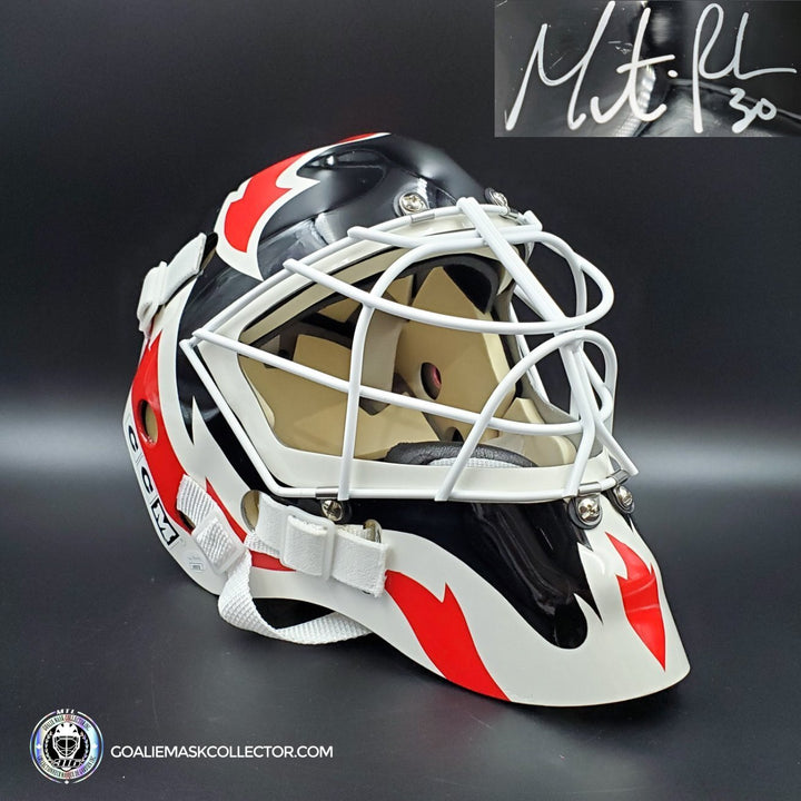 Martin Brodeur Signed Goalie Mask Classic New Jersey On 2003 Original CCM Heaton Shell Sport Maska Inc GF6Pro JSA Autographed AS-02906 - SOLD