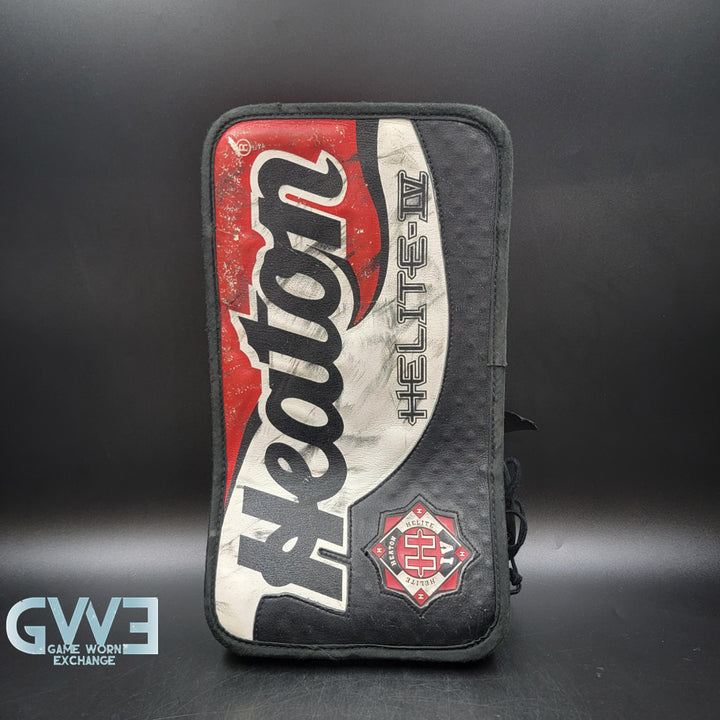Martin Brodeur Signed Heaton Helite IV Goalie Glove & Blocker AS Edition Hard Signed AS-03578