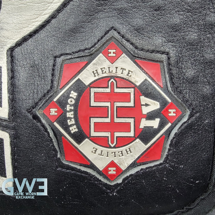 Martin Brodeur Signed Heaton Helite IV Goalie Glove & Blocker AS Edition Hard Signed AS-03578