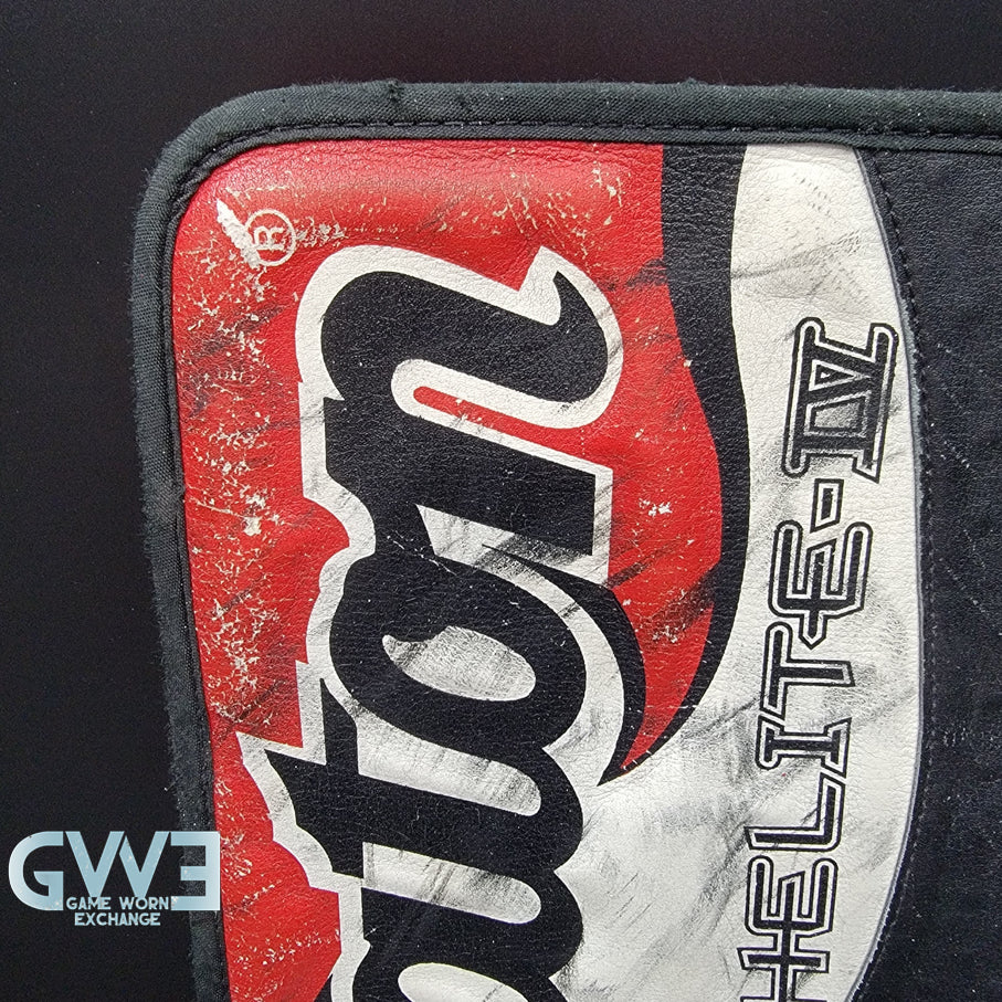 Martin Brodeur Signed Heaton Helite IV Goalie Glove & Blocker AS Edition Hard Signed AS-03578
