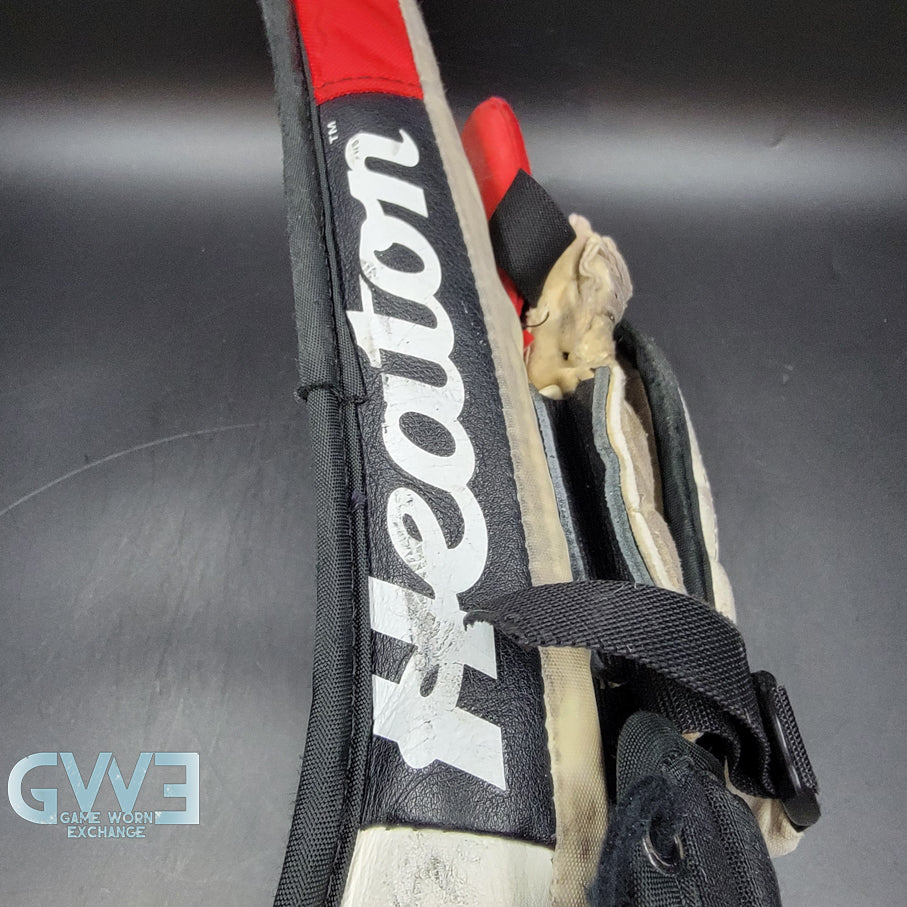 Martin Brodeur Signed Heaton Helite IV Goalie Glove & Blocker AS Edition Hard Signed AS-03578