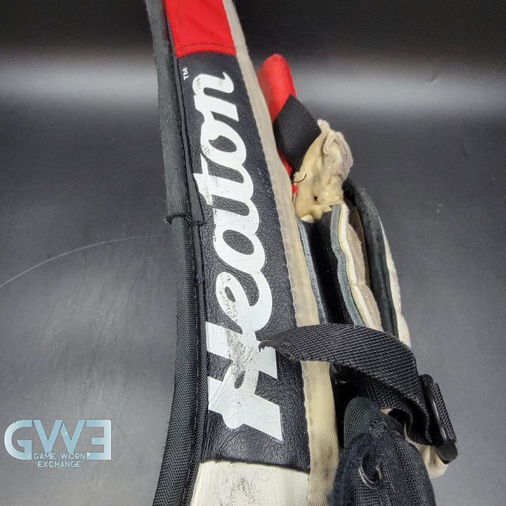 Martin Brodeur Signed Heaton Helite IV Goalie Glove & Blocker AS Edition Hard Signed AS-03578
