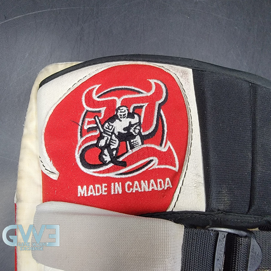 Martin Brodeur Signed Heaton Helite IV Goalie Glove & Blocker AS Edition Hard Signed AS-03578