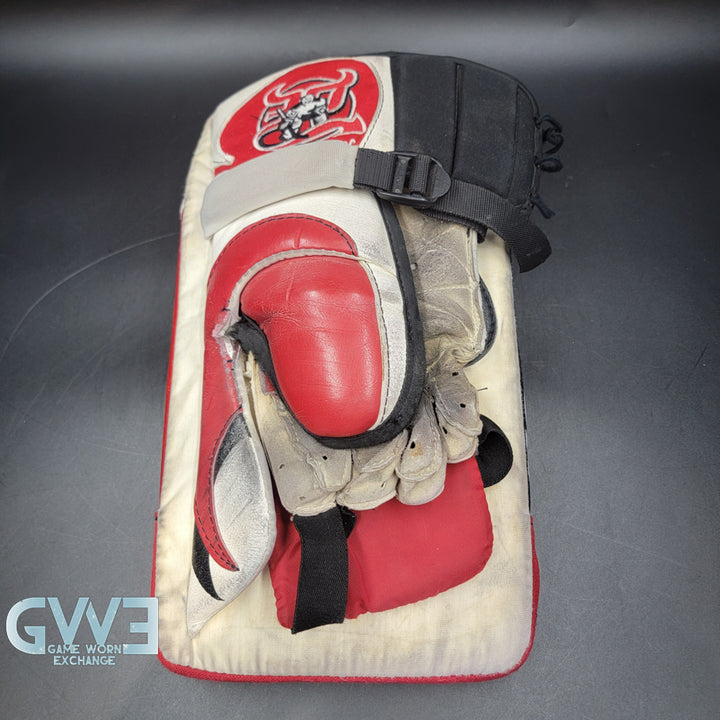 Martin Brodeur Signed Heaton Helite IV Goalie Glove & Blocker AS Edition Hard Signed AS-03578