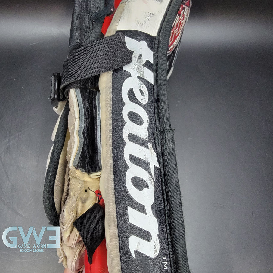 Martin Brodeur Signed Heaton Helite IV Goalie Glove & Blocker AS Edition Hard Signed AS-03578