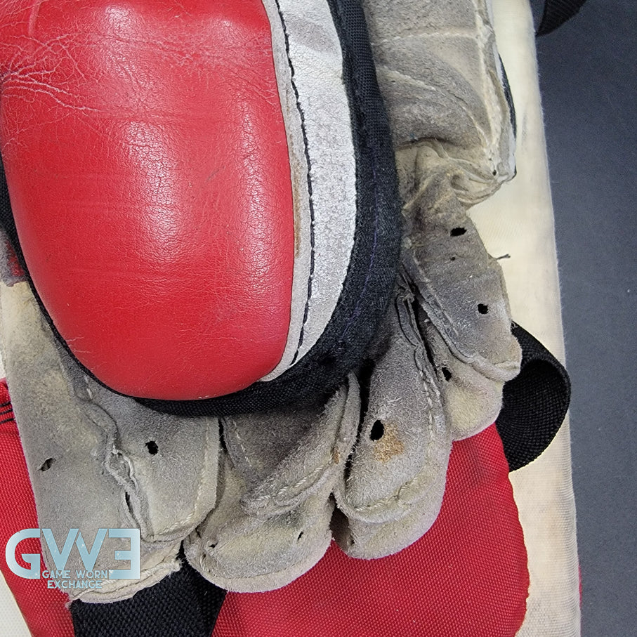 Martin Brodeur Signed Heaton Helite IV Goalie Glove & Blocker AS Edition Hard Signed AS-03578