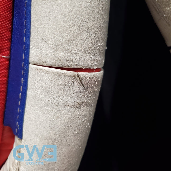 Mike Richter Game Used Goalie Pads 2001-02 New York Rangers & Salt Lake City Olympics Photomatched AS-03072-SOLD