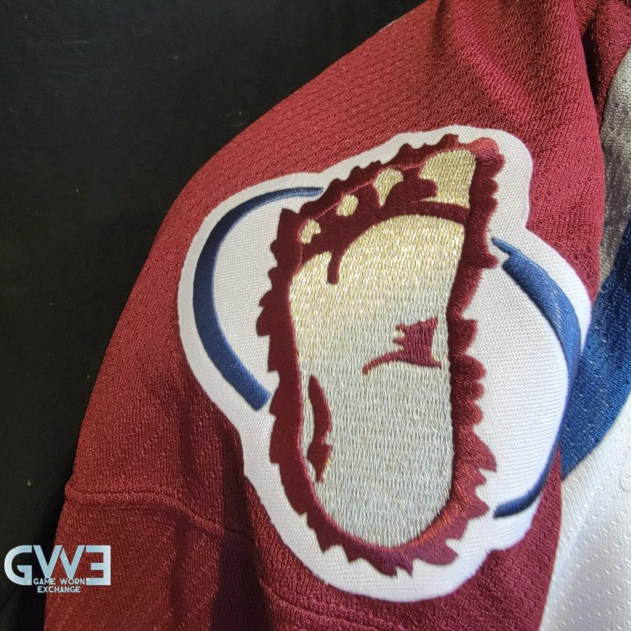 Patrick Roy 2001-2002 Colorado Avalanche Team-Signed Jersey CCM XL Autographed by Roy, Sakic, Forsberg, Blake, Hejduk AS-03522