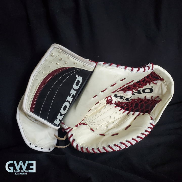 Patrick Roy Glove & Blocker Game Used 1996-97 Colorado Avalanche Koho Photomatched AS-03180-SOLD