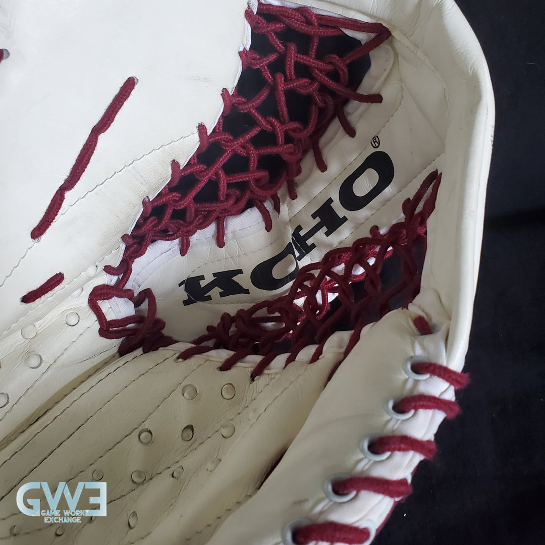 Patrick Roy Glove & Blocker Game Used 1996-97 Colorado Avalanche Koho Photomatched AS-03180-SOLD