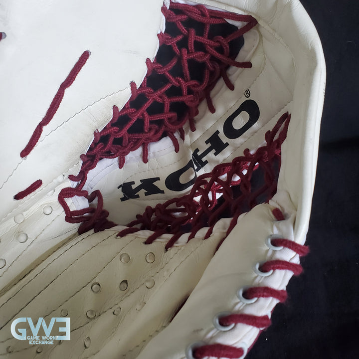 Patrick Roy Glove & Blocker Game Used 1996-97 Colorado Avalanche Koho Photomatched AS-03180-SOLD
