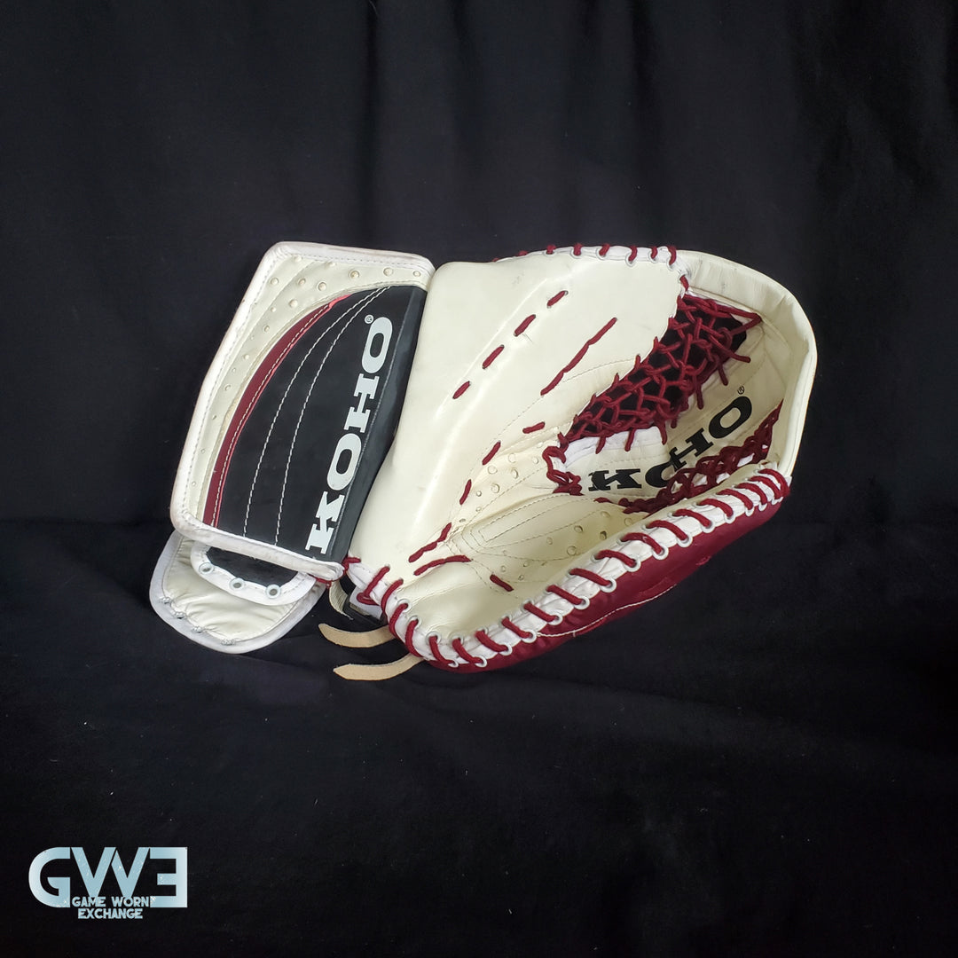 Patrick Roy Glove & Blocker Game Used 1996-97 Colorado Avalanche Koho Photomatched AS-03180-SOLD