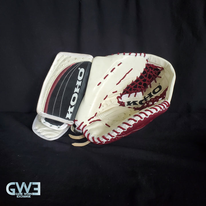 Patrick Roy Glove & Blocker Game Used 1996-97 Colorado Avalanche Koho Photomatched AS-03180-SOLD