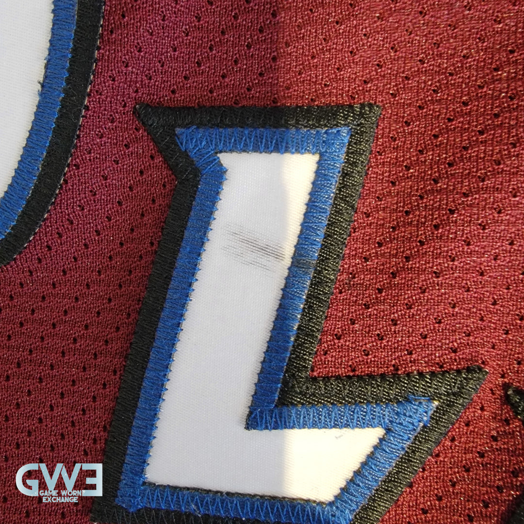 Patrick Roy Jersey Game Worn Used 2001-02 Colorado Avalanche from the Bob Hartley Collection AS-03273