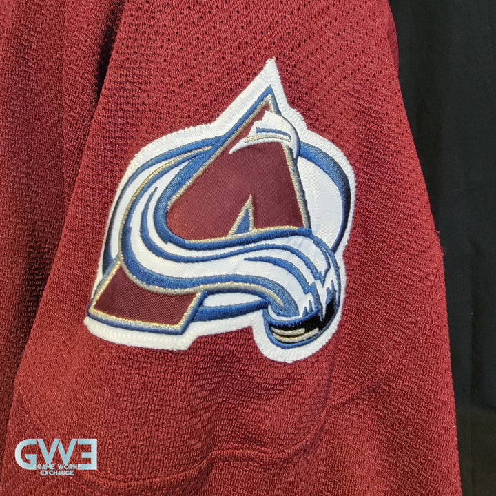 Patrick Roy Jersey Game Worn Used 2001-02 Colorado Avalanche from the Bob Hartley Collection AS-03273