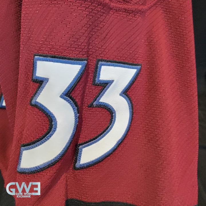 Patrick Roy Jersey Game Worn Used 2001-02 Colorado Avalanche from the Bob Hartley Collection AS-03273