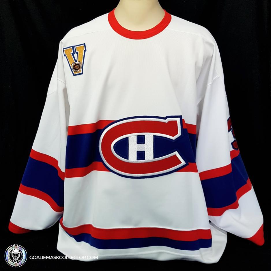 Steve Penney Game Worn Jersey Autographed Heritage Classic Edmonton Montreal Canadiens - SOLD