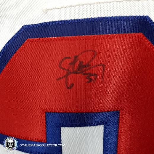 Steve Penney Game Worn Jersey Autographed Heritage Classic Edmonton Montreal Canadiens - SOLD