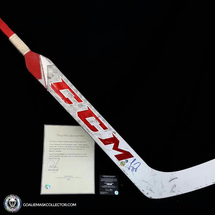 Carey Price CCM Game Used Stick Signed Autographed Montreal Canadiens