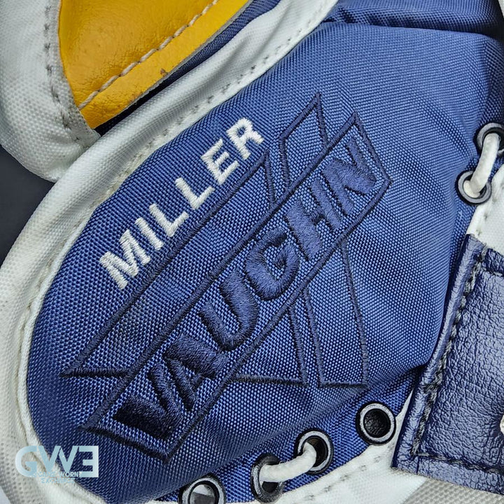 Ryan Miller Game Worn Used Goalie Glove and Blocker 2013-14 Buffalo Sabres and St. Louis Blues AS-02959 - SOLD